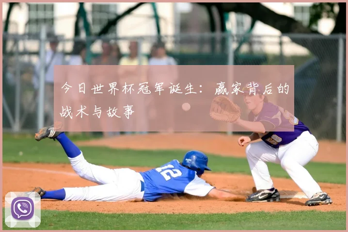 今日世界杯冠军诞生：赢家背后的战术与故事