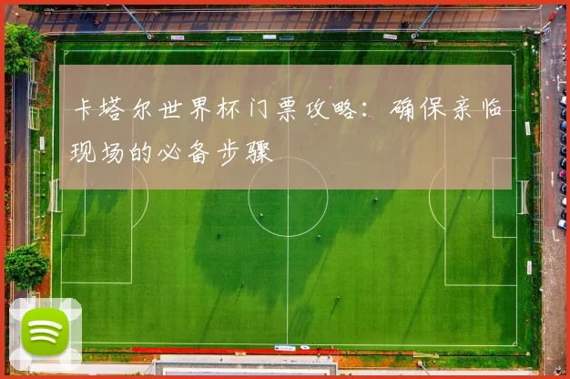 卡塔尔世界杯门票攻略：确保亲临现场的必备步骤